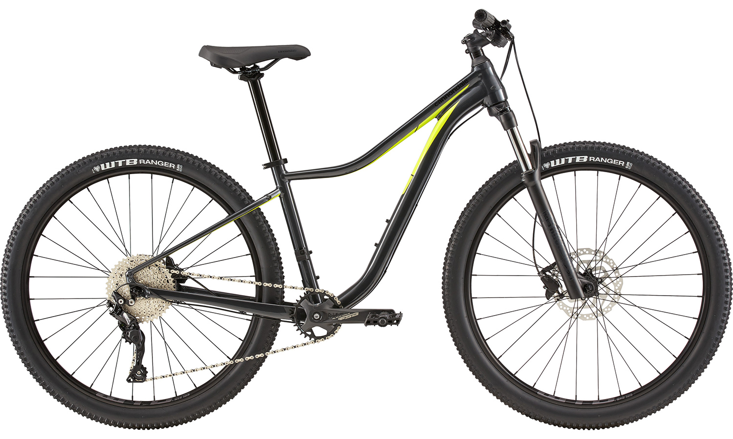 Фотография Велосипед 27,5" Cannondale TANGO 2 Feminine (2020) 2020 Черно-желтый